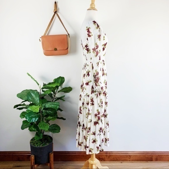 💋Reformation Kelly square neck midi dress. Size 6 - Picture 8 of 12